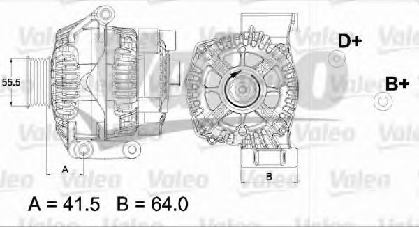 VALEO 437475 Alternator